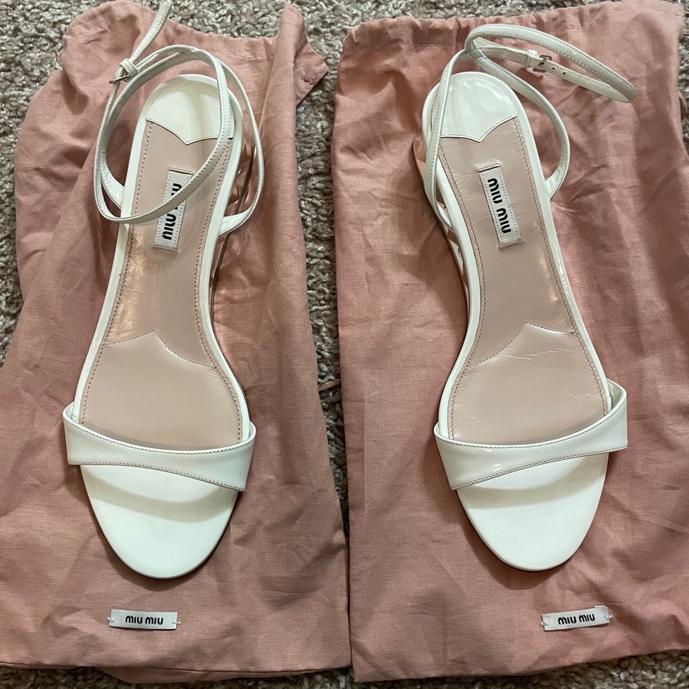 Miu Miu sandals size 40.
